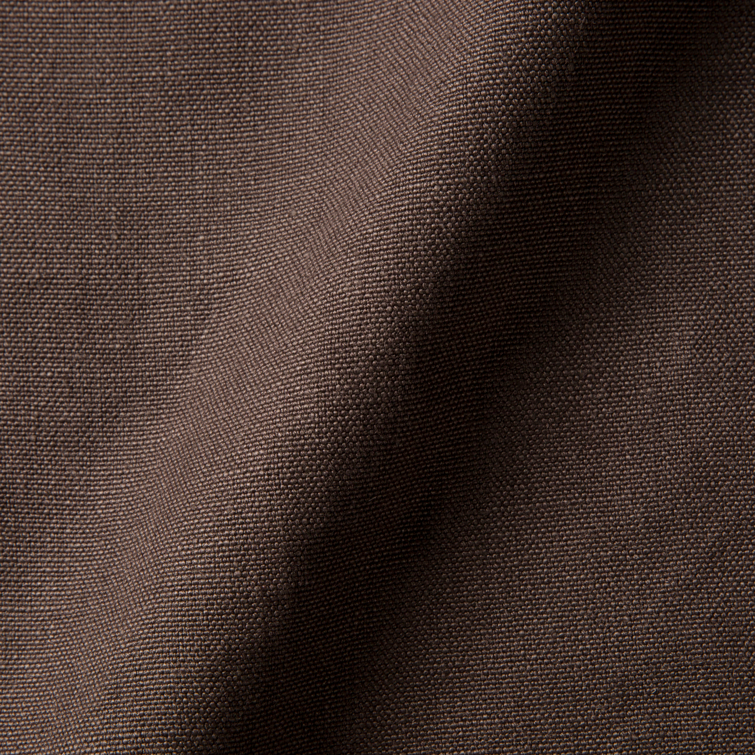 Fabric sample Softlinen Brown