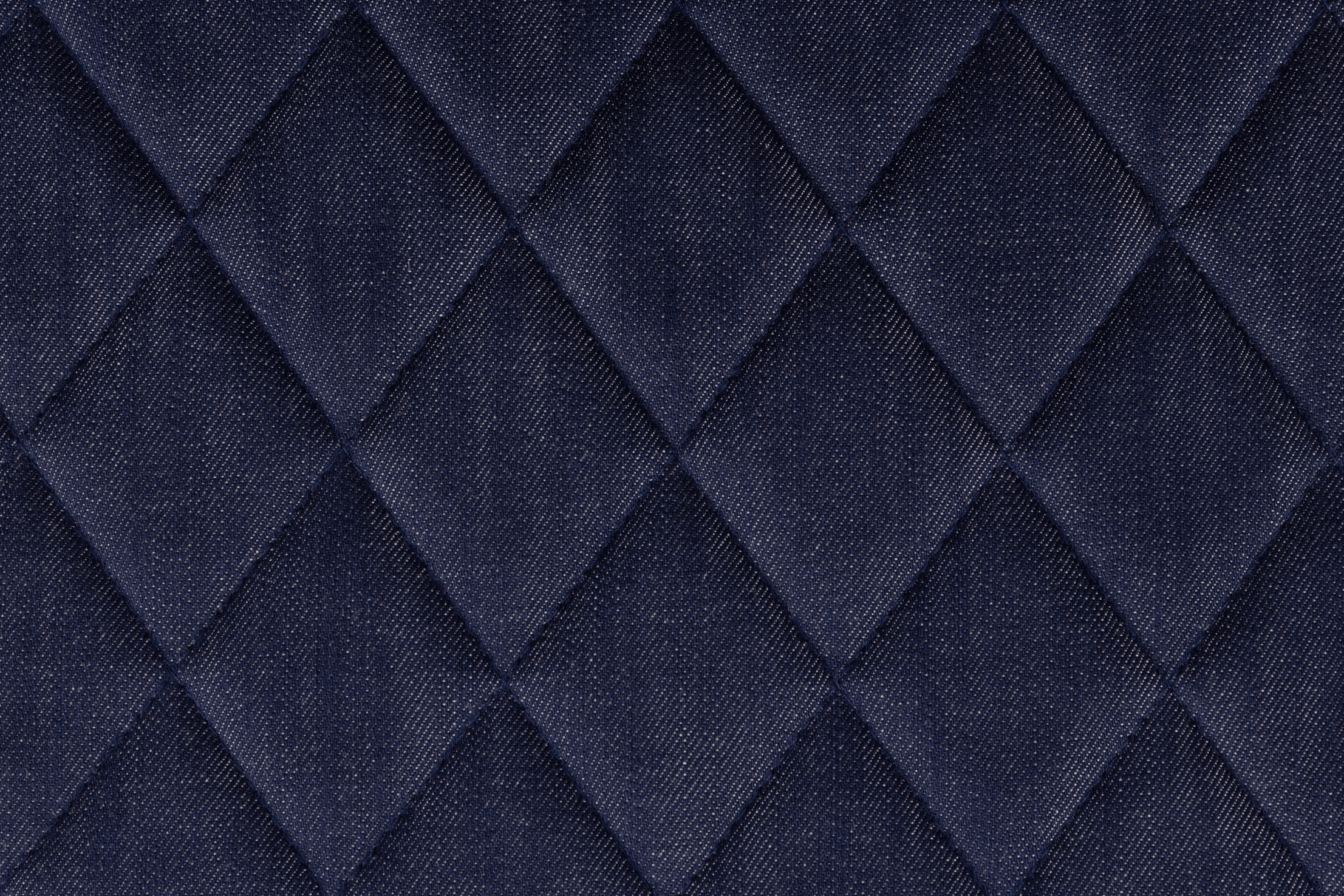 Fabric sample Denim Indigo blue