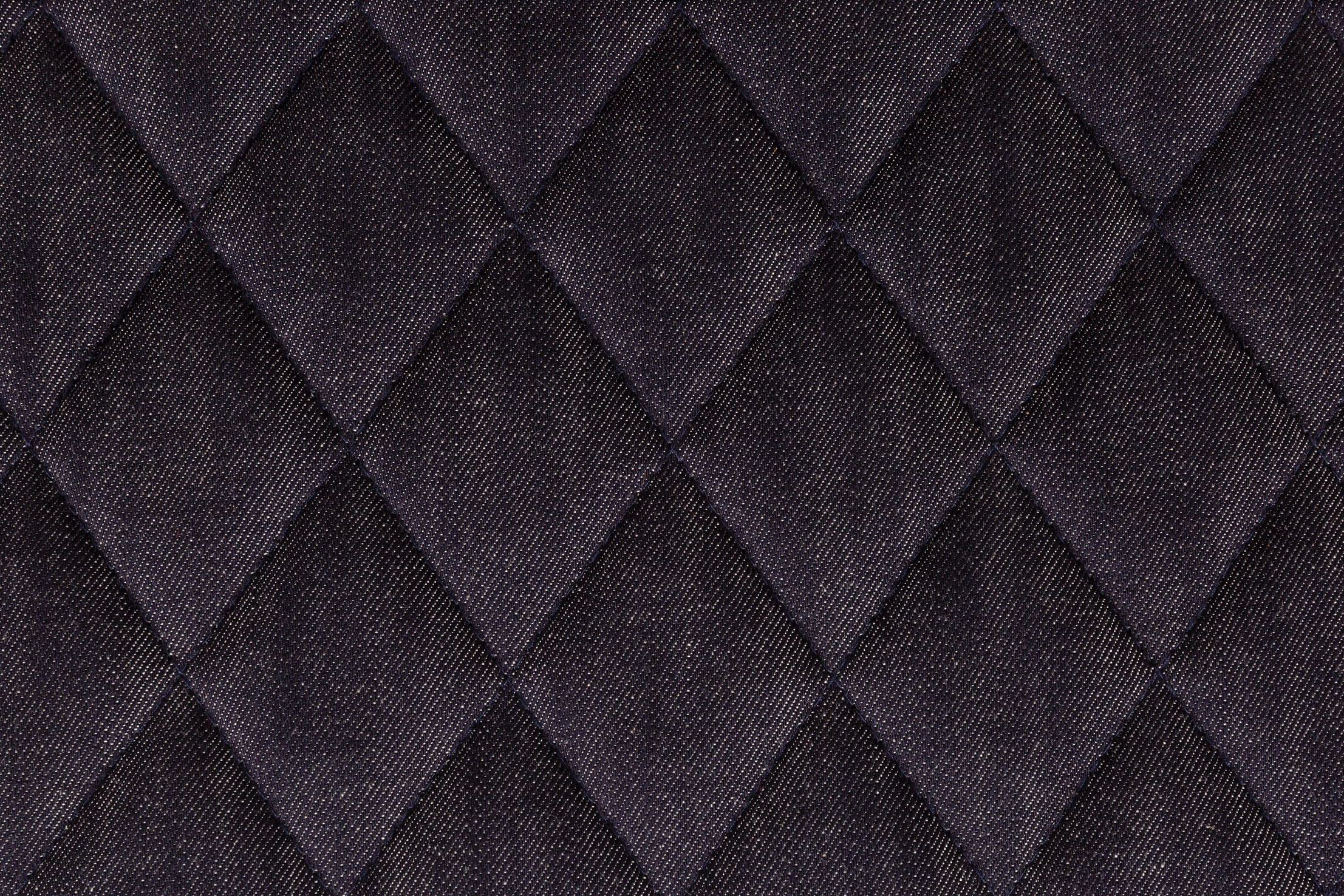 Fabric sample Midnight Denim grey