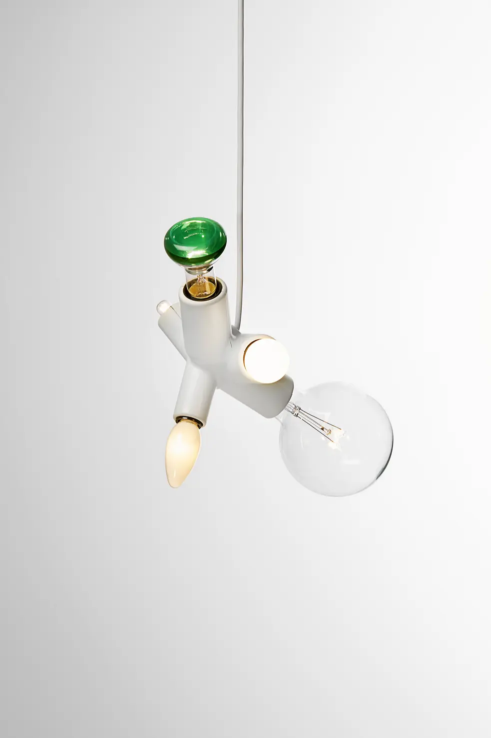 Clusterlamp suspension front view