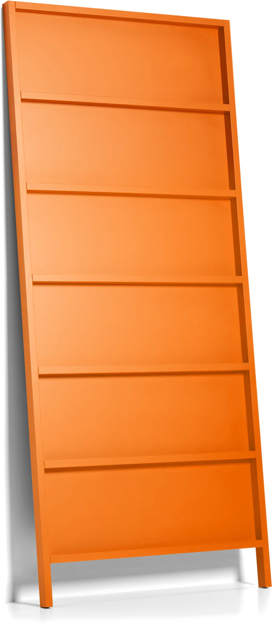 Oblique Big bookshelf pure orange