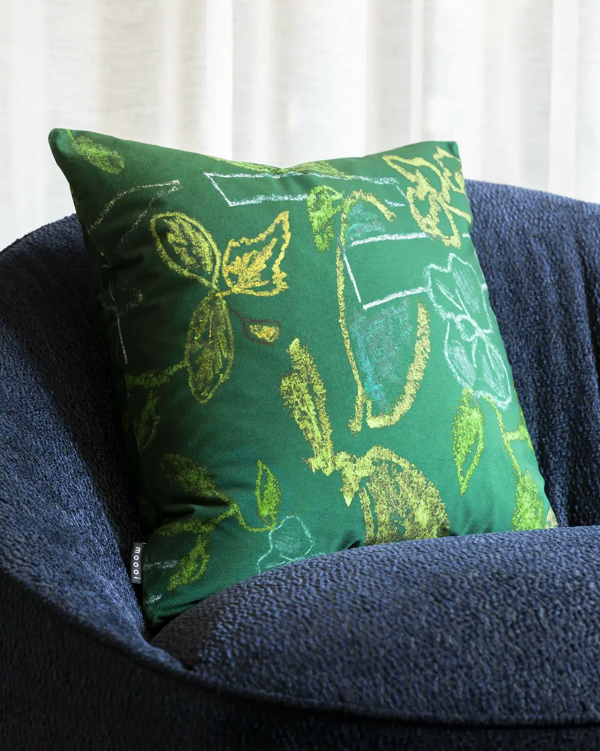 Pillow Sprouts Leaf on Hana Chair