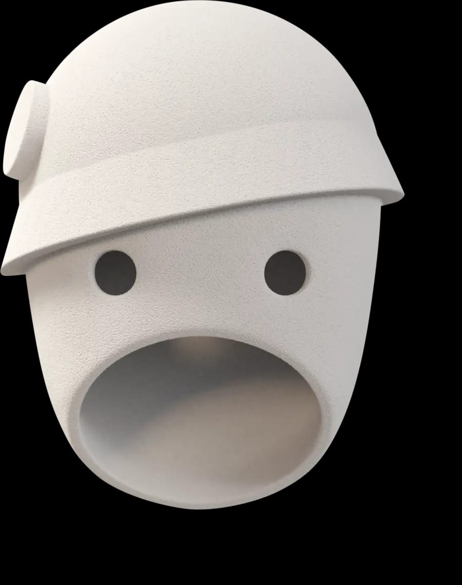 The Party Wall Lamp Coco front side